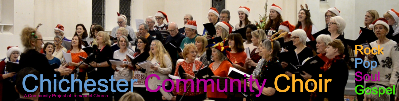 Chichester Community Choir banner